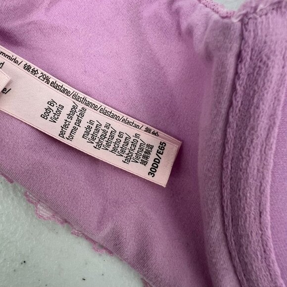VS Lot of 2 Push Up Bras 30DD Very Sexy Body By Victoria Leopard Pink Lace - Picture 5 of 11